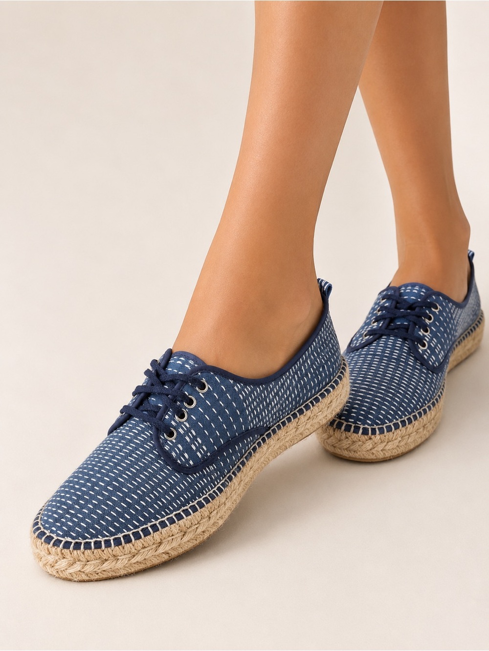 Loeffler Randall Women’s Blue Espadrille Sneakers Size 8